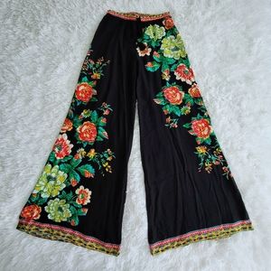 Wide Leg Rayon Pants Flying Tomato
